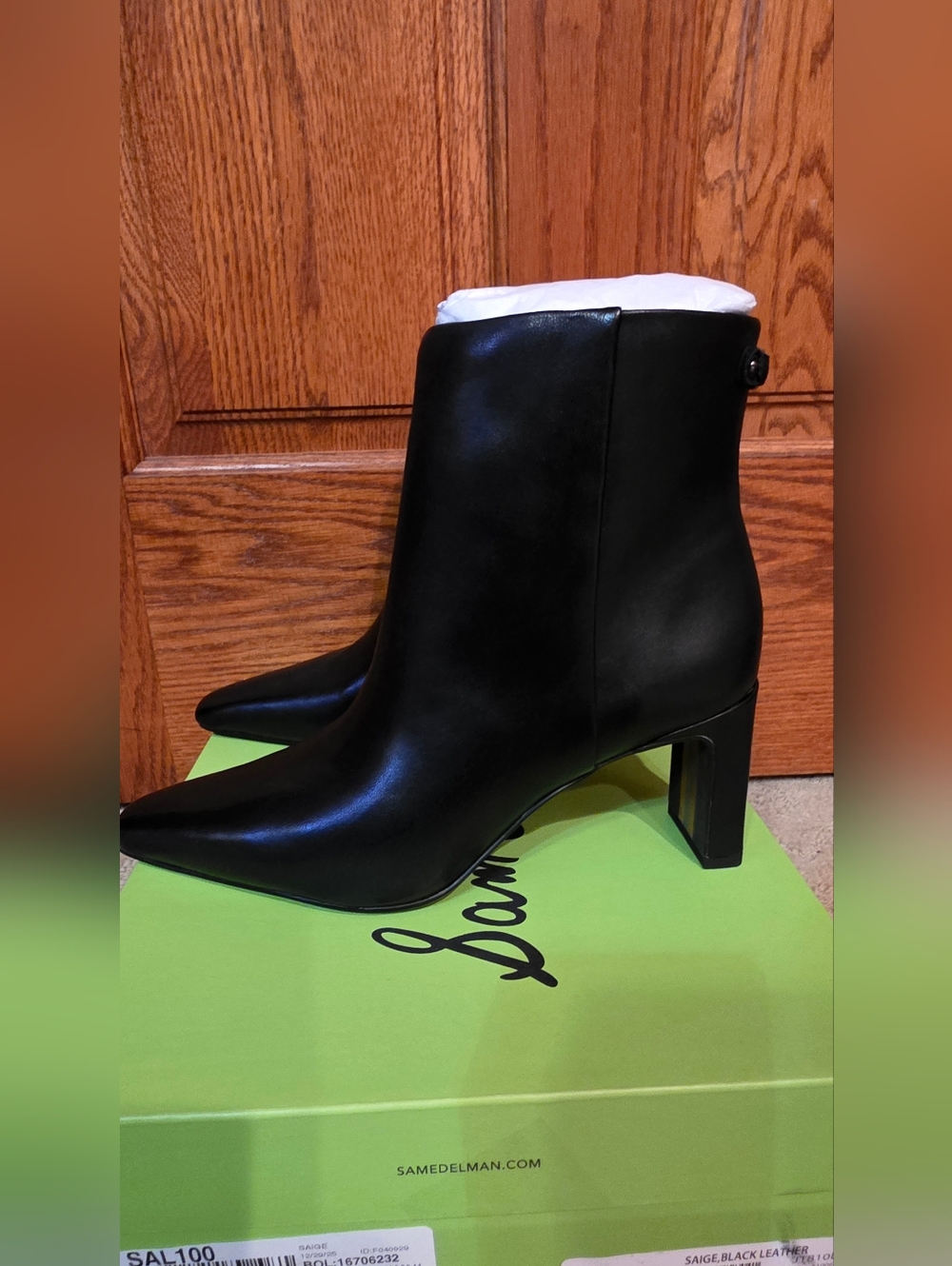 Sam Edelman® Saige heeled booties - Picture 4 of 8
